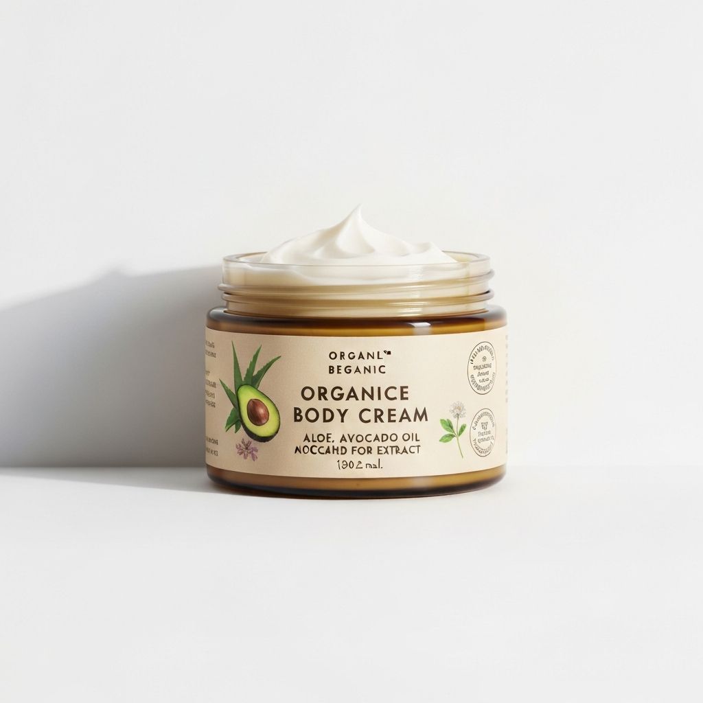 Organic body cream